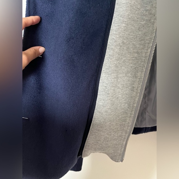 Anthropologie Maeve Twofer Hoodie Peacoat - Picture 7 of 14